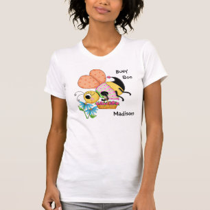 Bust Bee Whimsy Honey Bee Name Personalized T-Shirt