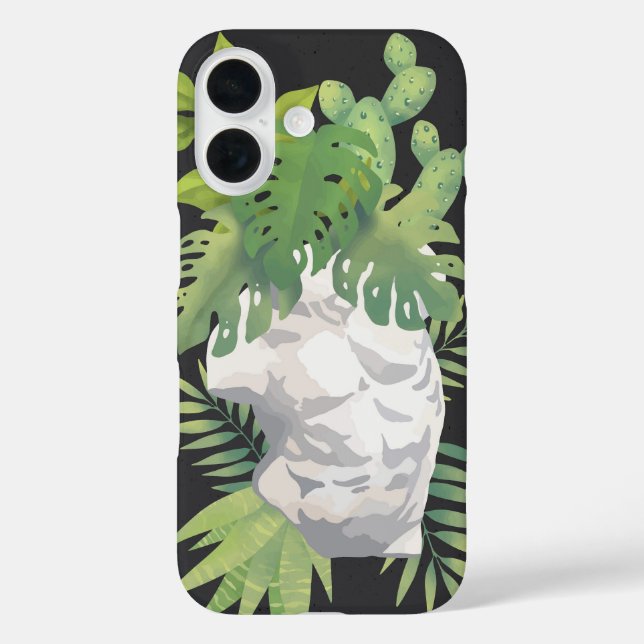 Bust in Bloom – Greco Planter Art Case-Mate iPhone Case (Back)