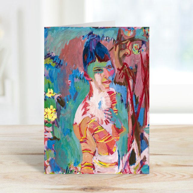 Bust of a Coloured Girl | Albert Müller Card (Creator Uploaded)