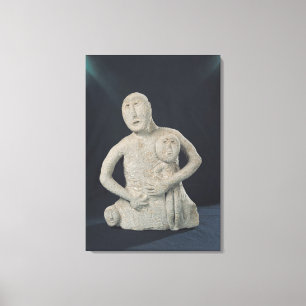 Bust of a Mother Goddess Canvas Print