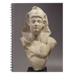 Bust of a Roman Emperor as a pharaoh (marble) Notebook