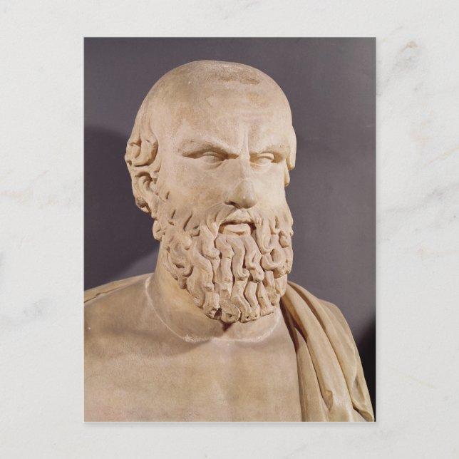 Bust of Aeschylus Postcard (Front)