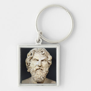 Bust of Antisthenes Keychain