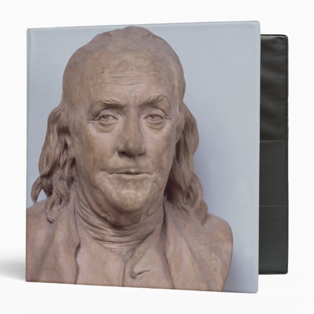 Bust of Benjamin Franklin  1778 Binder (Front/Inside)