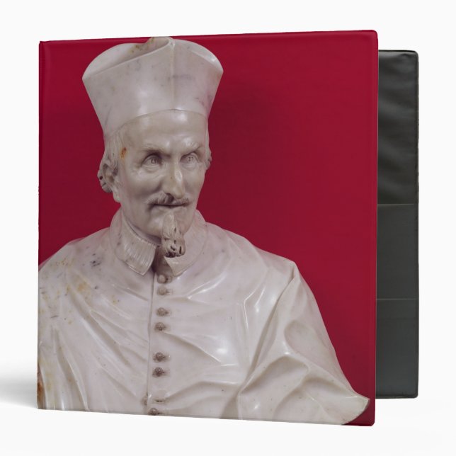Bust of Cardinal Francesco Barberini Binder (Front/Inside)
