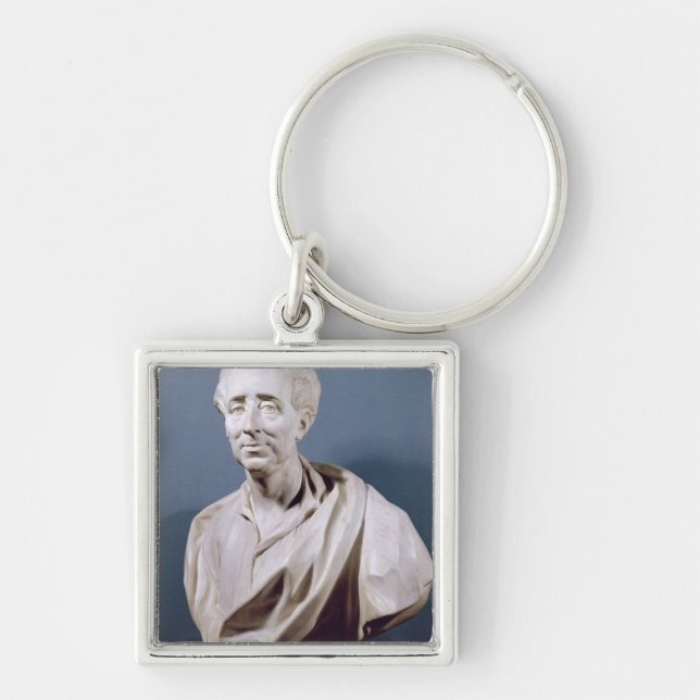 Bust of Charles de Secondat  Baron de Keychain (Front)
