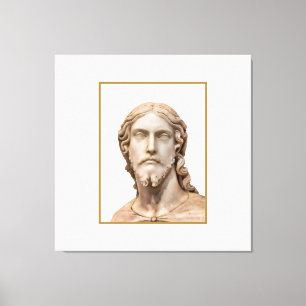 BUST OF CHRIST THE SAVIOR by MICHELANGELO 2026__ Canvas Print