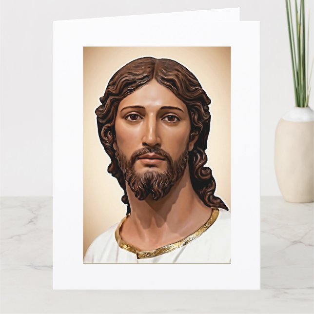 BUST OF CHRIST THE SAVIOR by MICHELANGELO 2026___ Card (Front)