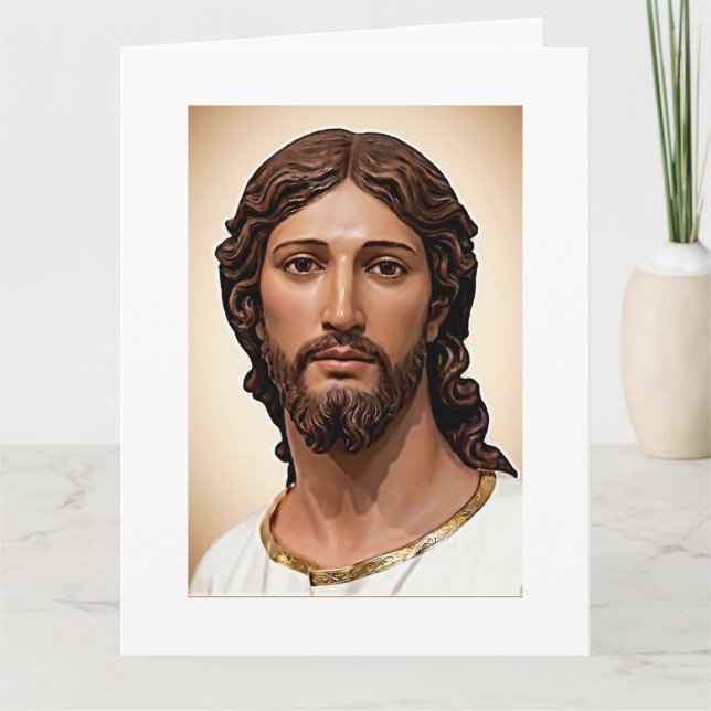 BUST OF CHRIST THE SAVIOR by MICHELANGELO 2026___ Card (Front)