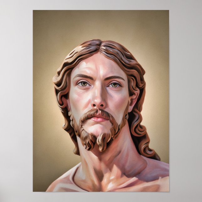 BUST OF CHRIST THE SAVIOR by MICHELANGELO 2026__ Poster (Front)