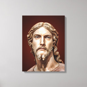 BUST OF CHRIST THE SAVIOUR by MICHELANGELO 2026 Canvas Print