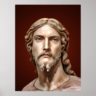 BUST OF CHRIST THE SAVIOUR by MICHELANGELO 2026 Poster
