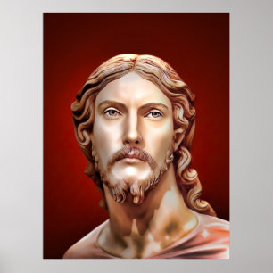 BUST OF CHRIST THE SAVIOUR by MICHELANGELO 2026 Poster