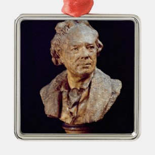 Bust of Christoph Wilibald von Gluck c.1775 Metal Ornament
