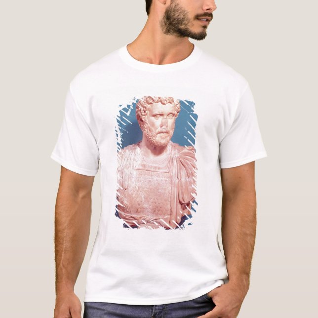 Bust of Emperor Antoninus Pius T-Shirt (Front)