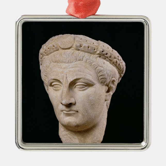 Bust of Emperor Claudius  from Thasos Metal Ornament (Front)