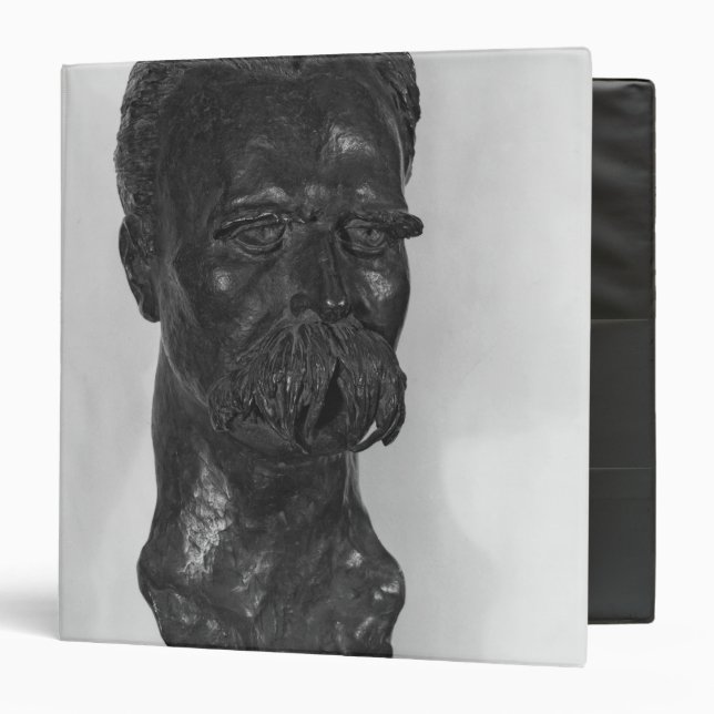 Bust of Friedrich Nietzsche  German Binder (Front/Inside)