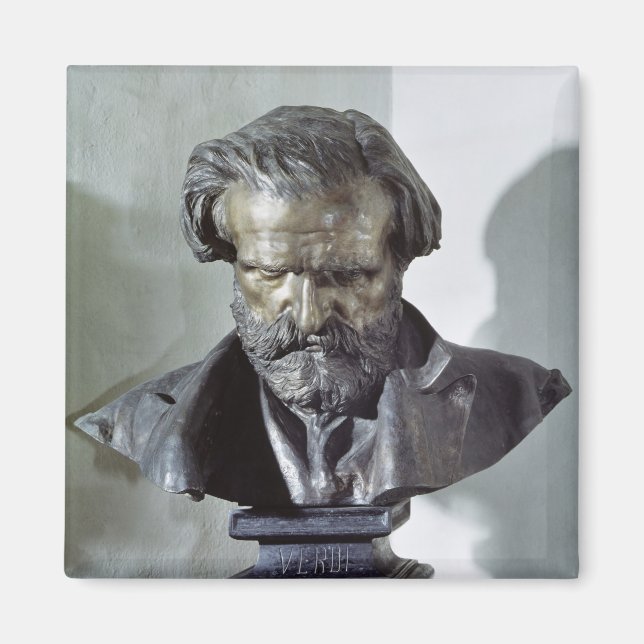 Bust of Giuseppe Verdi Magnet (Front)