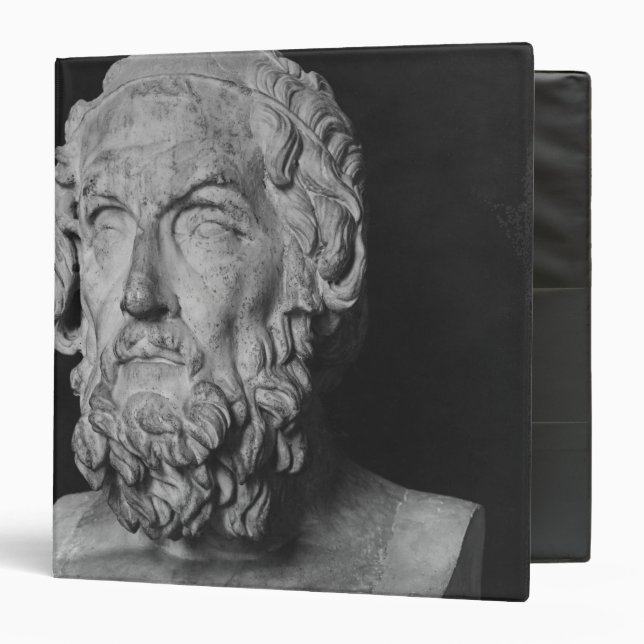 Bust of Homer, Hellenistic period Binder (Front/Inside)