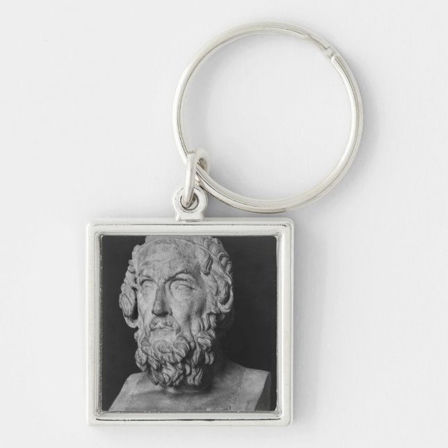 Bust of Homer, Hellenistic period Keychain (Front)