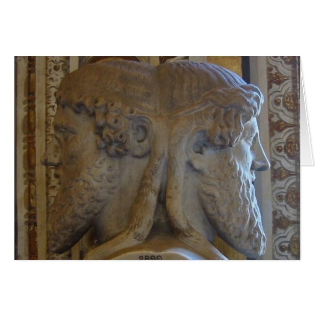 Bust of Janus, Vatican Museums (Front Horizontal)