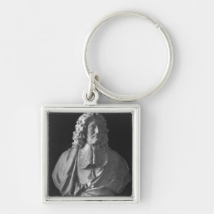 Bust of Jean-Baptiste Colbert de Torcy Keychain