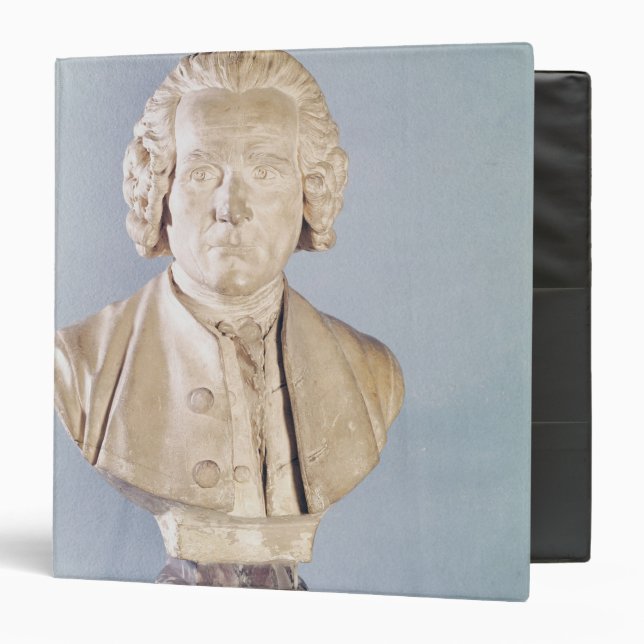 Bust of Jean-Jacques Rousseau Binder (Front/Inside)