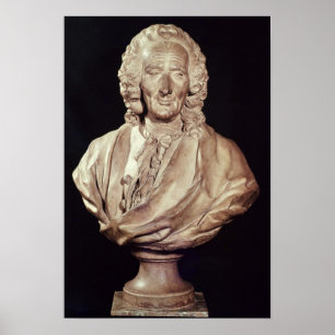 Bust of Jean-Philippe Rameau 1760 Poster