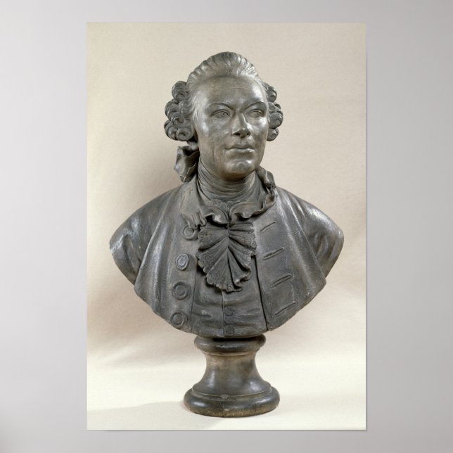 Bust of Johan Georg Wille Poster (Front)