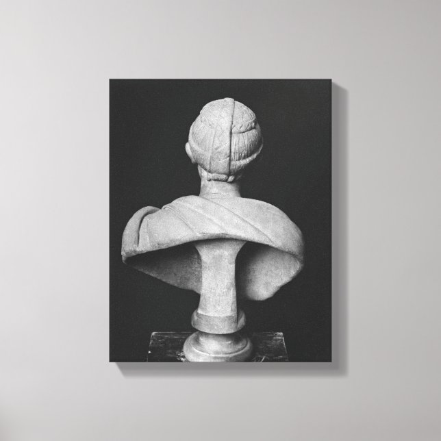 Bust of Julia Mamaea Canvas Print (Front)