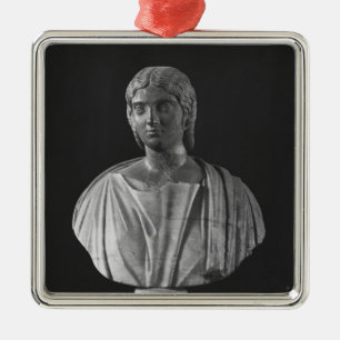 Bust of Julia Mamaea Metal Ornament