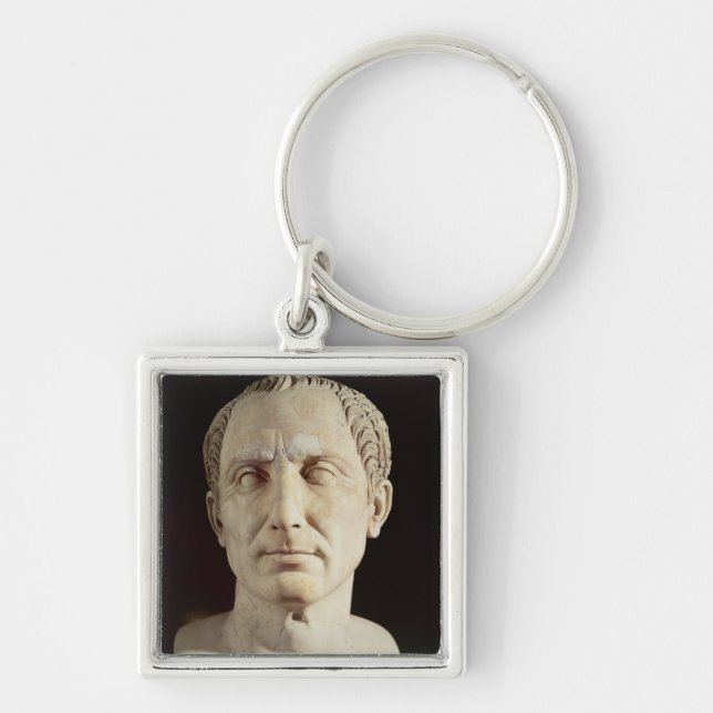 Bust of Julius Caesar 2 Keychain (Front)