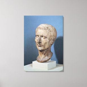 Bust of Julius Caesar Canvas Print