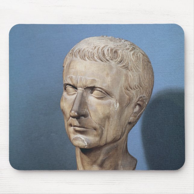 Bust of Julius Caesar Mouse Pad (Front)