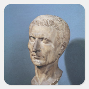 Bust of Julius Caesar Square Sticker