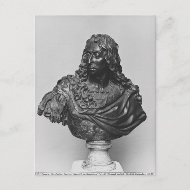 Bust of Louis II Prince of Bourbon Postcard (Front)