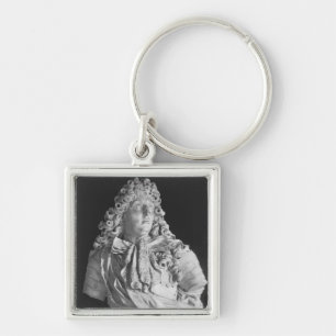 Bust of Louis XIV 1679 Keychain