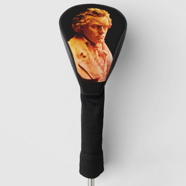Bust of Ludwig Golf Head Cover (Front)