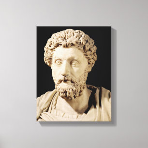 Bust of Marcus Aurelius Canvas Print