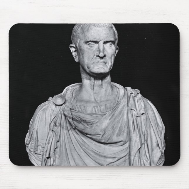Bust of Marcus Licinius Crassus Mouse Pad (Front)