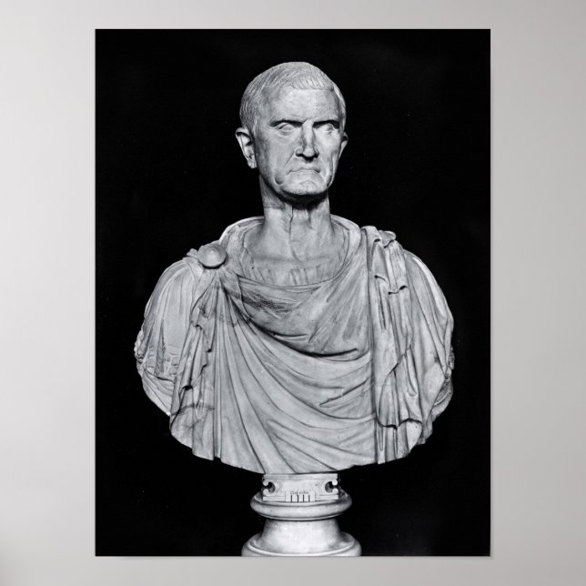 Bust of Marcus Licinius Crassus Poster (Front)
