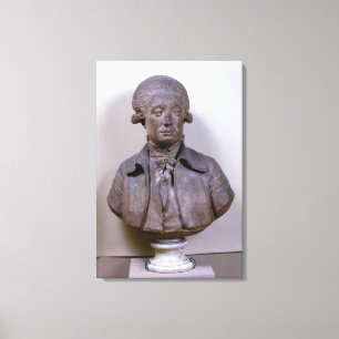 Bust of Marie Jean Antoine Nicolas Canvas Print