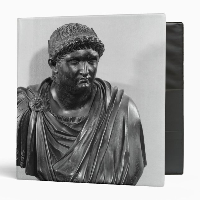 Bust of Nero , copy of an original Binder (Front/Inside)