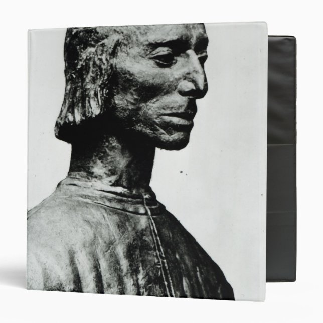 Bust of Niccolo Machiavelli Binder (Front/Inside)
