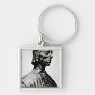 Bust of Niccolo Machiavelli Keychain