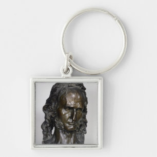 Bust of Nicolo Paganini  1830 Keychain