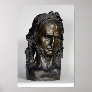 Bust of Nicolo Paganini 1830 Poster