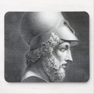 Bust of Pericles, engraved by Giuseppe Cozzi Mouse Pad