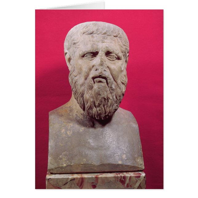 Bust of Plato  copy of a 4th century BC original (Front)