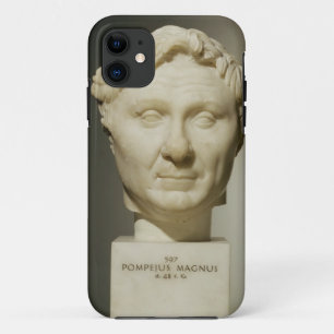 Bust of Pompey (106-48 BC) c.60 BC (marble) iPhone 11 Case